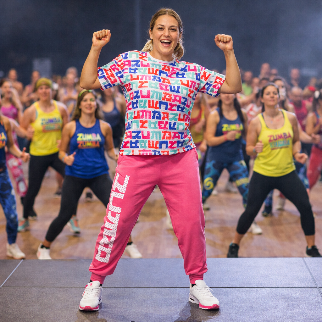 Koszulka z siateczki Zumba Eastern Flavor