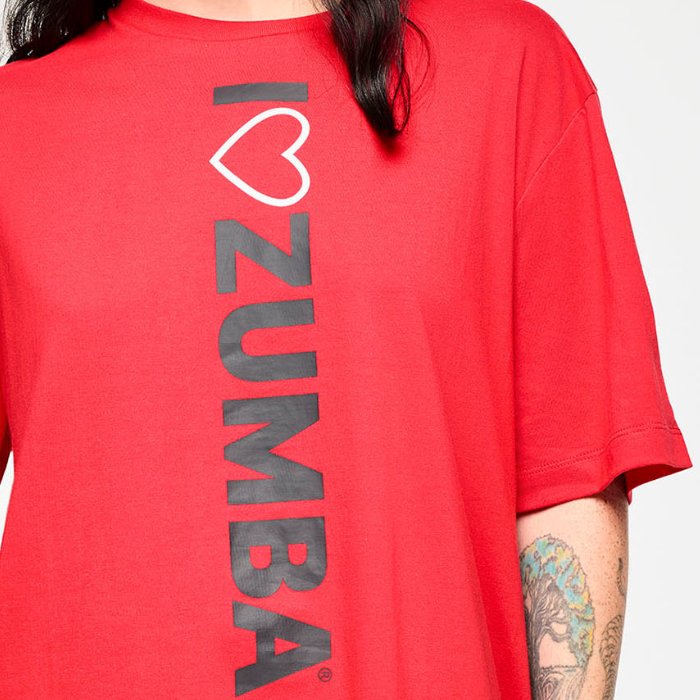 Koszulki sportowe wielopak I Love Zumba
