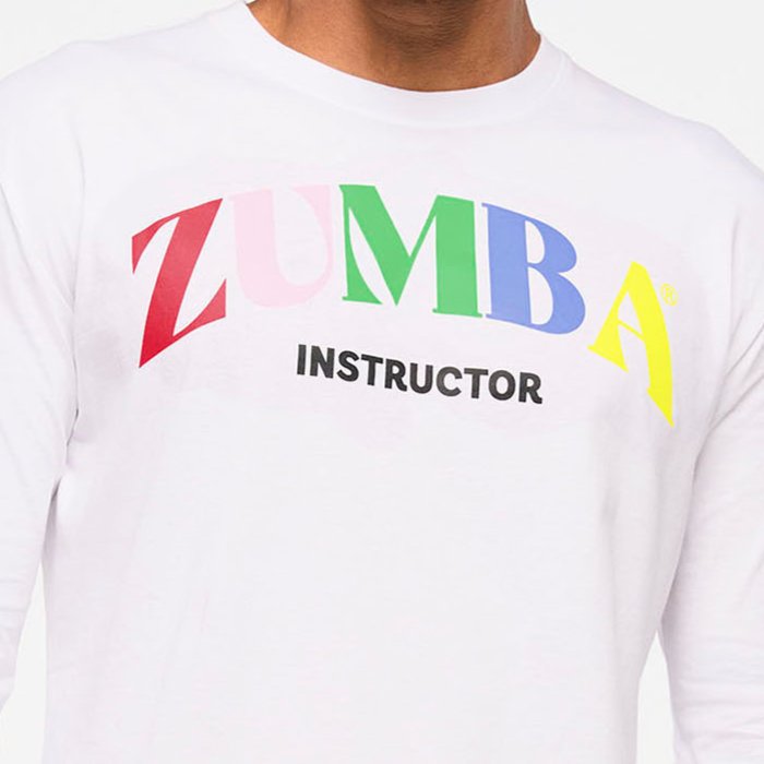 Bluzka biała instruktor Zumba Haus