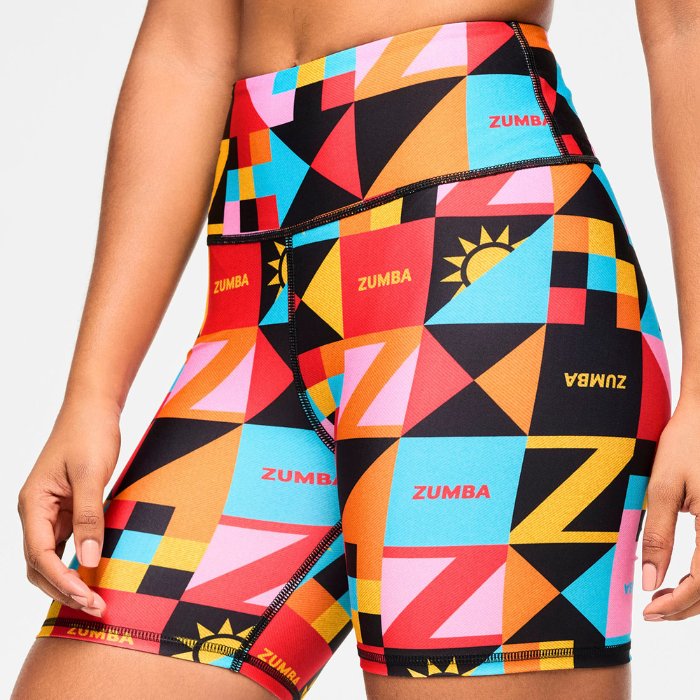 Bikery z wysokim stanem Zumba Rays