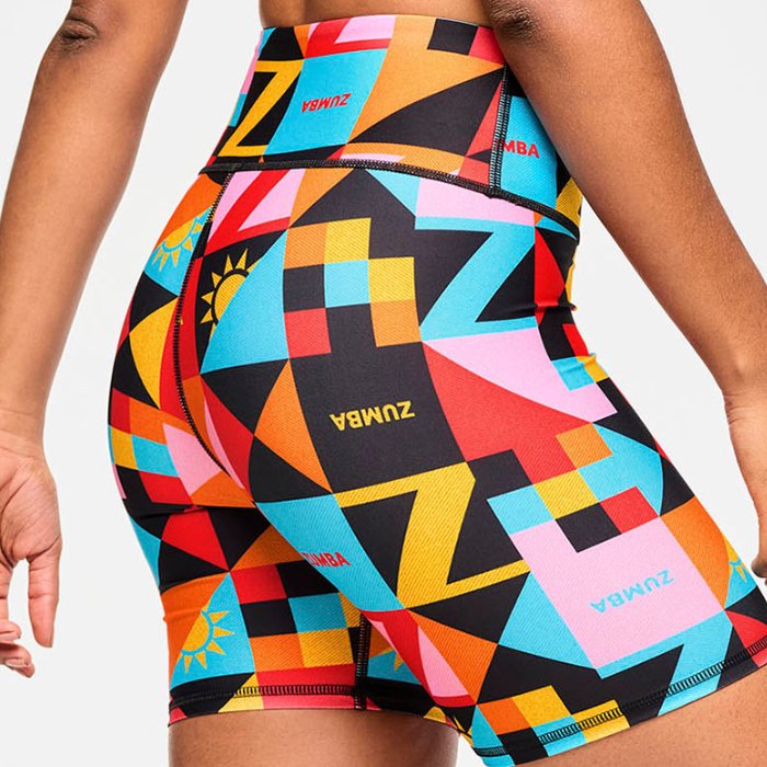 Bikery z wysokim stanem Zumba Rays