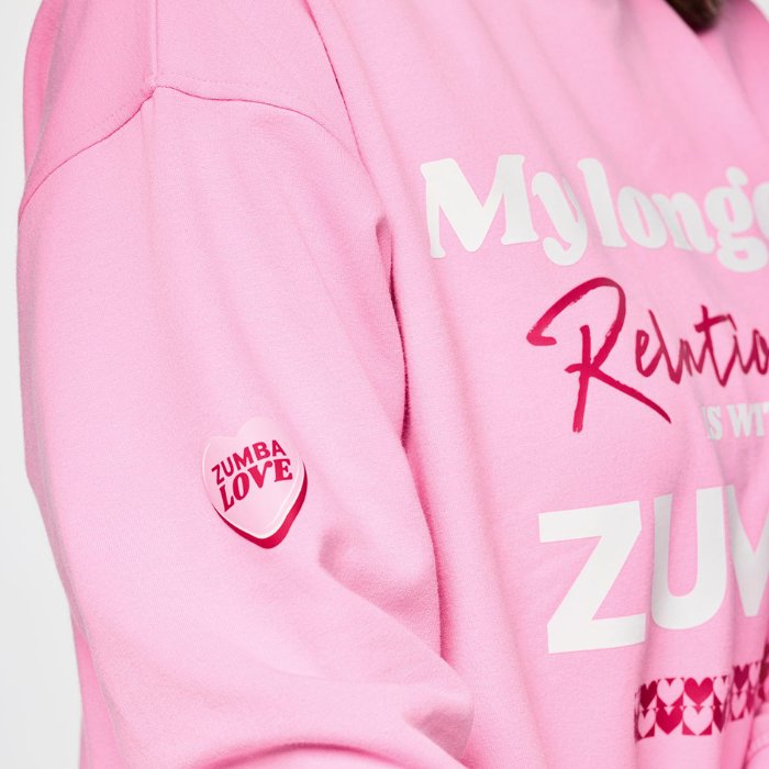 Bluza sportowa różowa Zumba Love