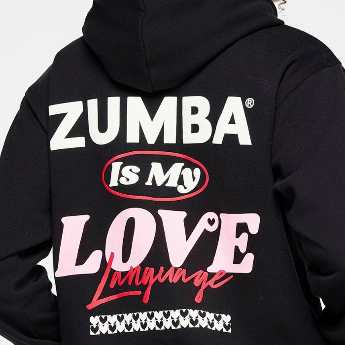 Bluza sportowa na suwak Zumba Love