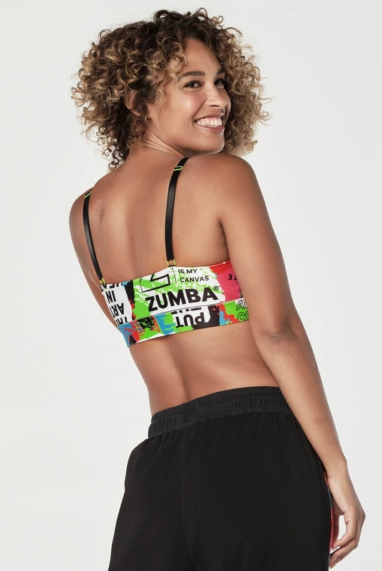 Stanik sportowy multi Zumba Free To Create