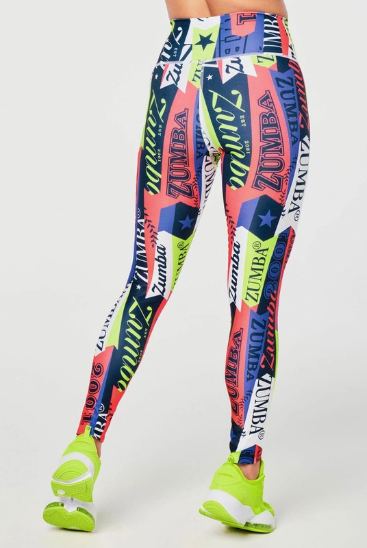 Legginsy z wysokim stanem Zumba Prep