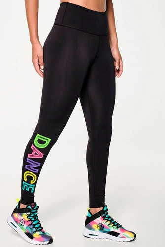 Legginsy z wysokim stanem Zumba Dance