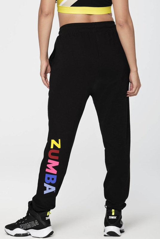 Spodnie dresowe czarne Zumba Bold