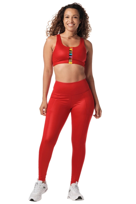 Legginsy z wysokim stanem Zumba Bright And Bold