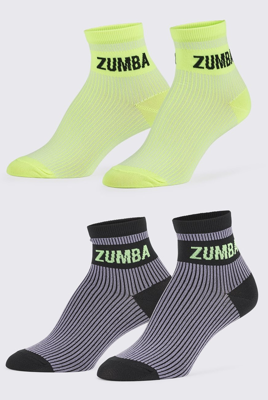 Skarpetki dwupak Zumba Electric