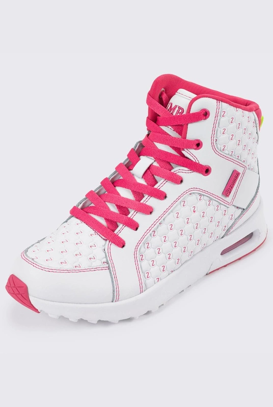 Buty sportowe wysokie biało/różowe Zumba Air Boss