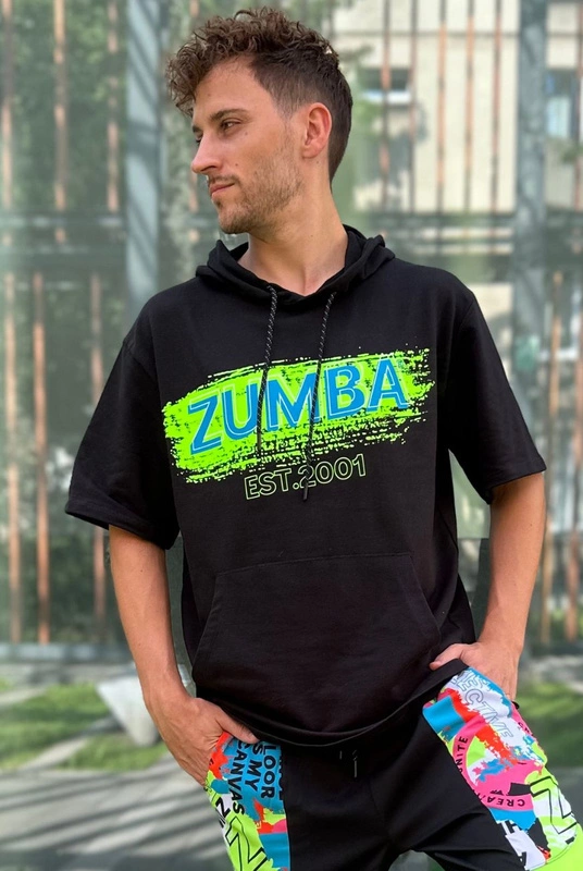 Bezrękawnik z kapturem Zumba Since 2001