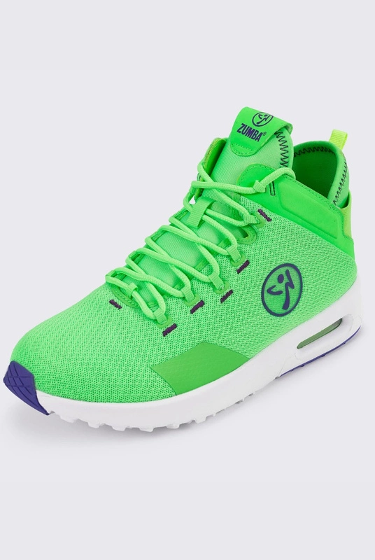 Buty sportowe zielone Zumba Air Funk