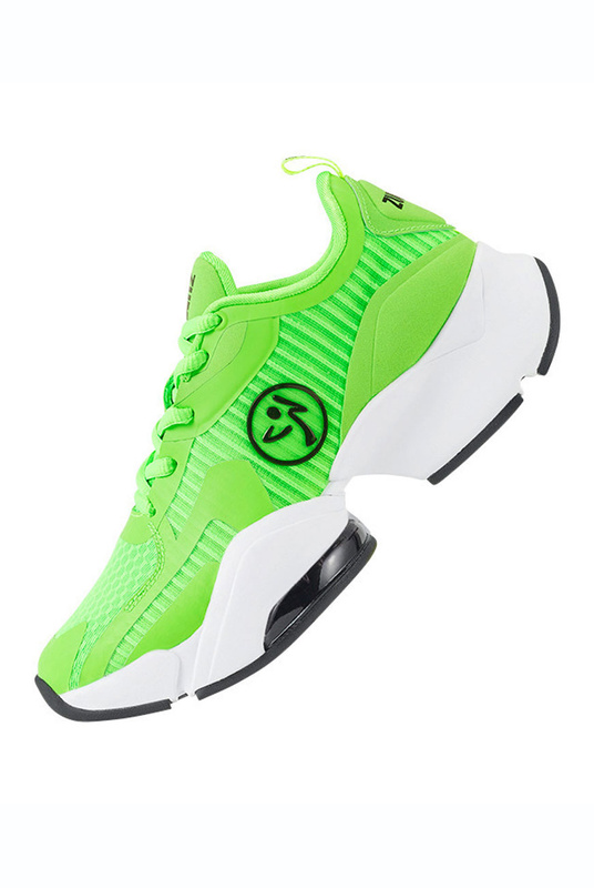 Buty sportowe limonkowe Zumba Air Stomp
