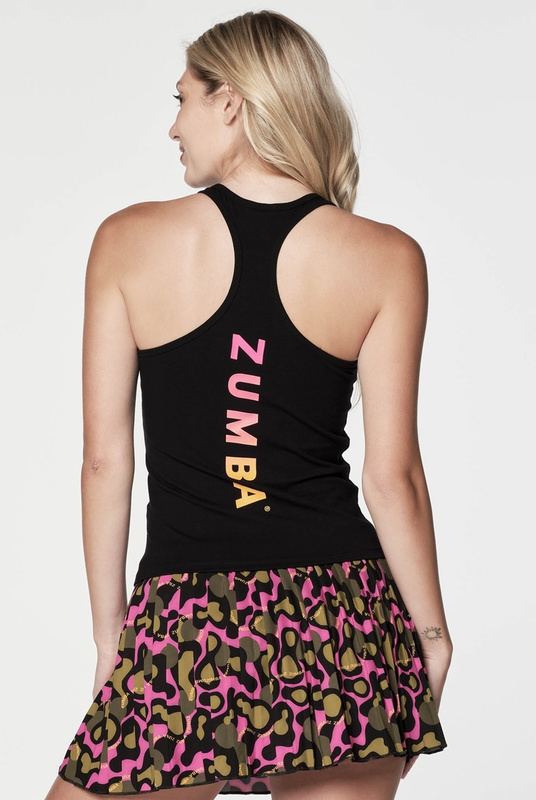 Koszulka sportowa na ramiączkach Zumba Wild
