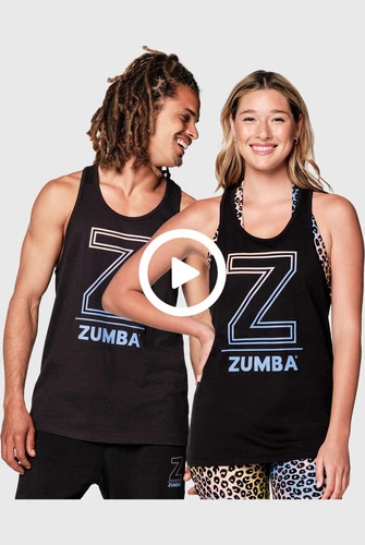 Koszulka na ramiączkach Zumba Glow With The Flow Muscle