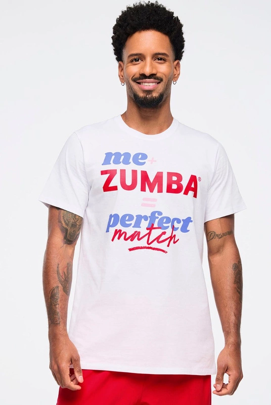 Koszulka unisex biała Zumba Love