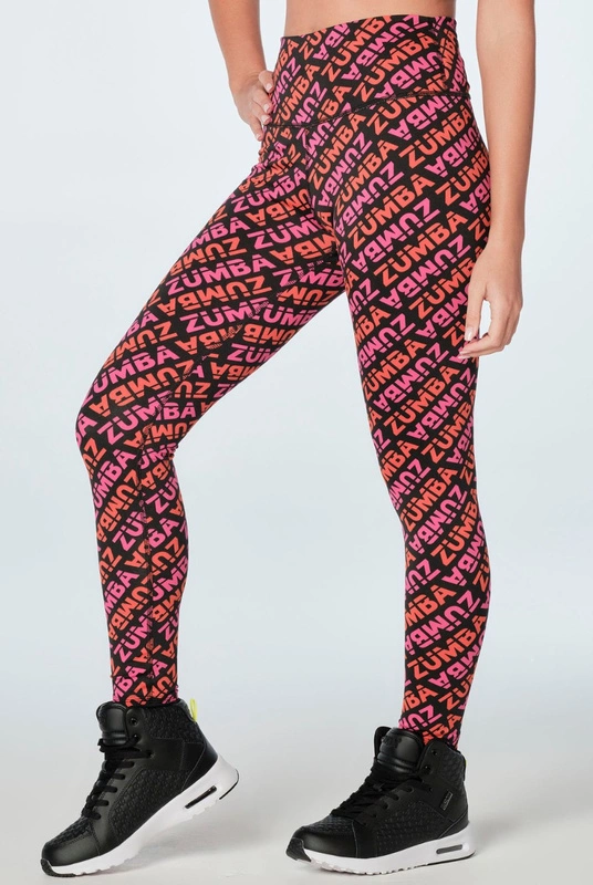 Legginsy z wysokim stanem Zumba Infinity 