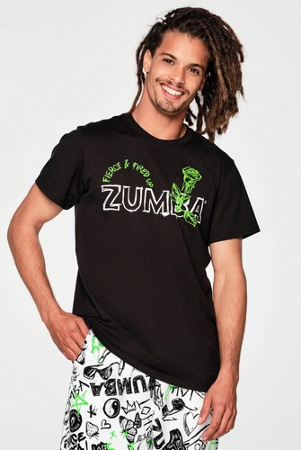 Koszulka z krótkim rękawem Zumba Fired Up Instructor