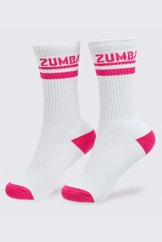 Skarpetki białe Zumba Core