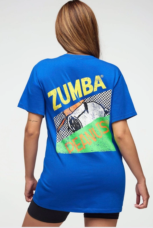 T-shirt niebieski Zumba X Peanuts