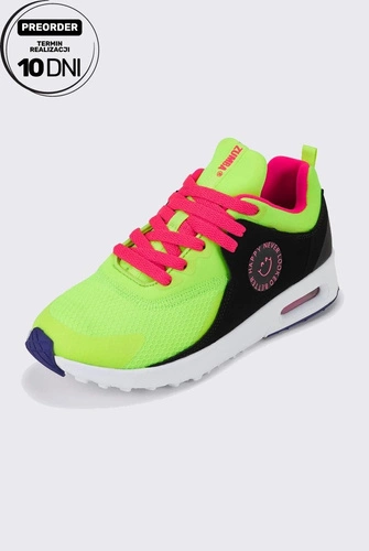 Buty sportowe limonkowe Zumba Air Boost