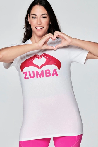 Koszulka z krótkim rękawem Zumba Kiss Tee 