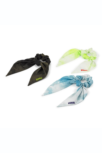 Gumka do włosów Zumba Tie-Dye (3 szt.)
