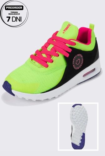 Buty sportowe limonkowe Zumba Air Boost