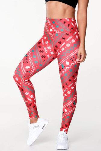 Legginsy z wysokim stanem Zumba Peace Joy
