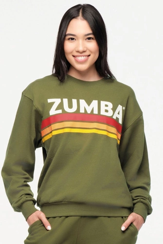 Bluza dresowa zielona Zumba Explore