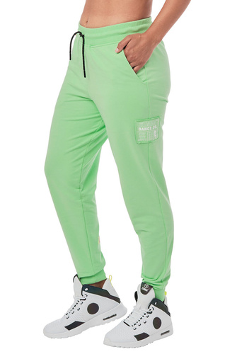Spodnie dresowe joggery zielone Zumba In Motion
